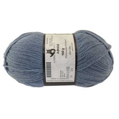 Admiral Solid 4ply 100gms 4653 Jeans Marle