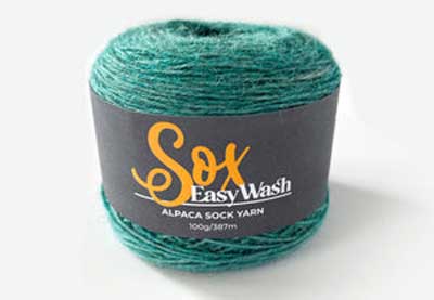 Sox Easy Wash 4ply 100gms 904 Kettle Dye Aqua