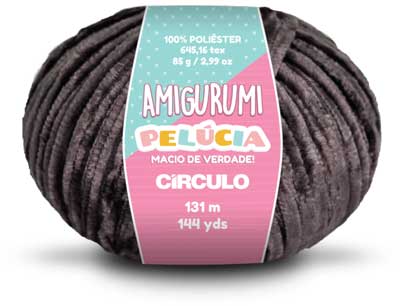 Amigurumi Pelucia 12ply 85gms 8990 Black