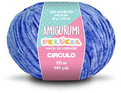 Amigurumi Pelucia 12ply 85gms 2829 Ball Blue