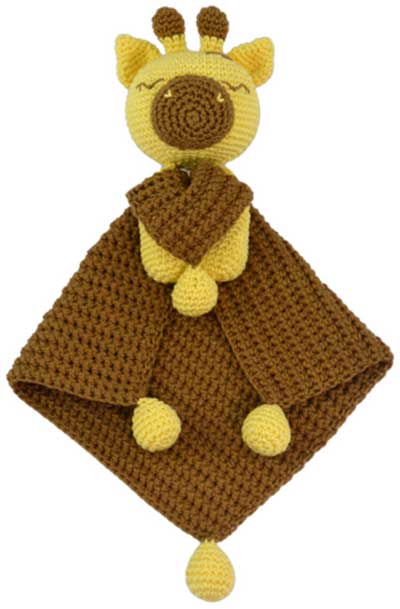 Lovey Blanket Giraffe Amigurumi 45394302