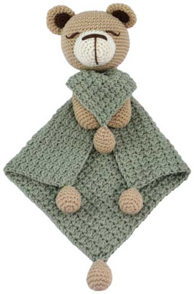 Lovey Blanket Teddy Amigurumi 45394304