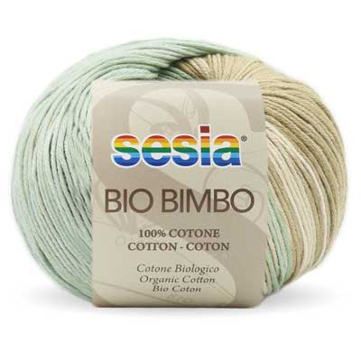 Bio Bimbo 4ply 50gms 0222 Sage Khaki Cream