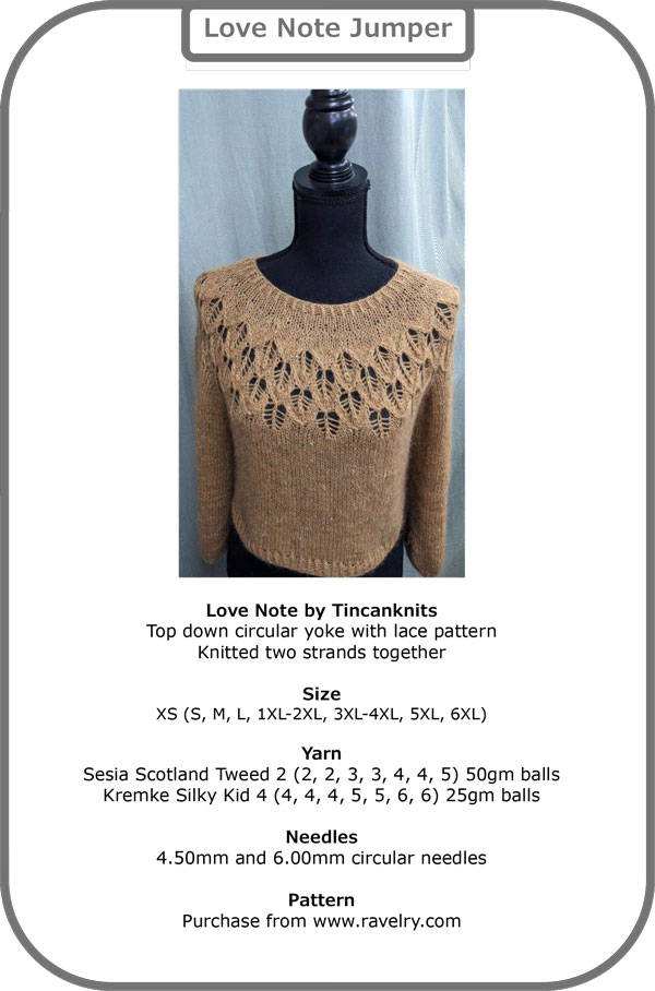 Love Note Jumper